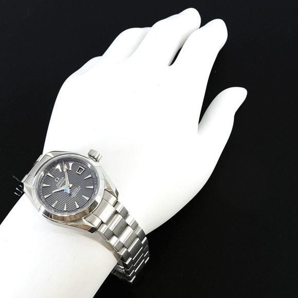 OMEGA Seamaster Aqua Terra 231 10 30 20 06 001 Ladies Watch Date Grey Automatic - Picture 3 of 6